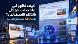 ملخصات جوجل بالذكاء الاصطناعي